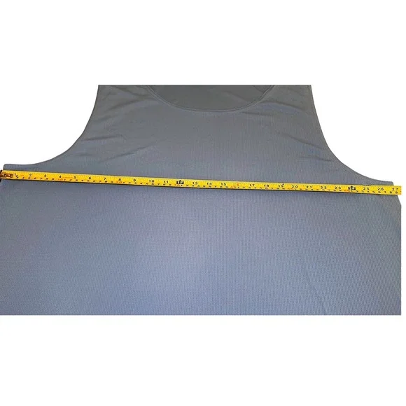 ALO YOGA Blue Racerback Basic Tank Top Athletic Workout Womens 3XL Athleisure - Picture 6 of 8